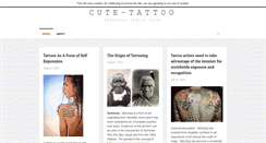 Desktop Screenshot of cute-tattoo.com
